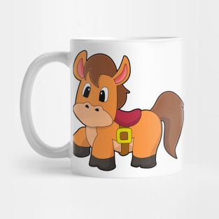 Horse with Saddle Mug